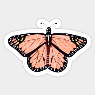 Monarch Butterfly Sticker